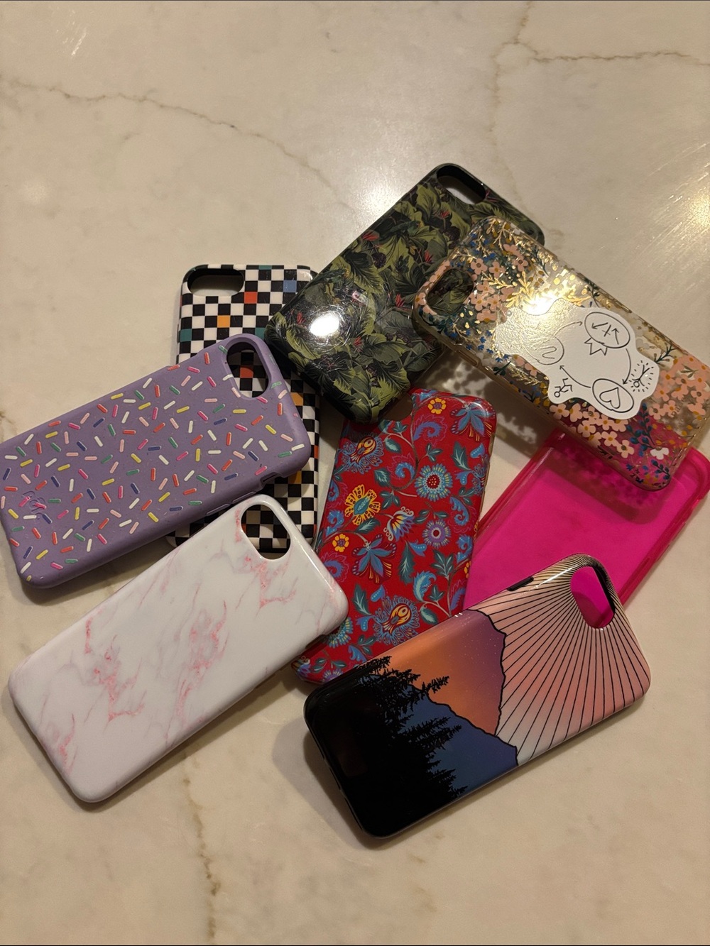 Pela, Casely, and Kate Spade SE 2020 Apple iPhone Case Lot of 8
